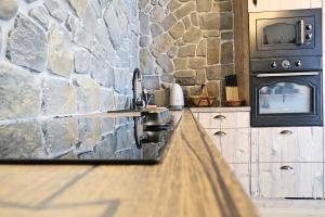 Η κουζίνα ή μικρή κουζίνα στο Ski Apartment Hillside +13 φωτογραφίες