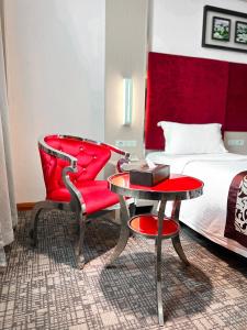 Area soggiorno di Batam City Hotel