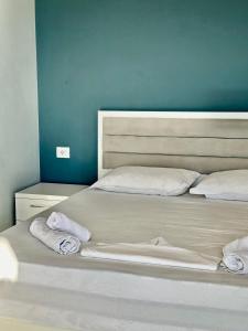 Postel nebo postele na pokoji v ubytování Zeus Hotel + 5 fotografií