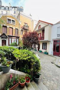 Bygningen som lejligheden ligger i