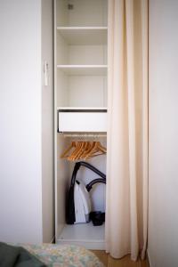 Letto o letti in una camera di Maisonnette vue mer au Pradet