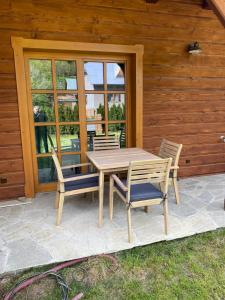 Patio nebo venkovní prostory v ubytování Apartmán 8, Jezerné