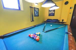 Biliardový stôl v ubytovaní Hotel Arkada