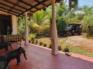 Zahrada ubytování Sanu Home stay
