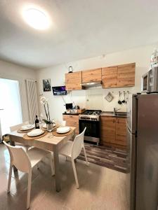 Kuchyň nebo kuchyňský kout v ubytování Casa9cento