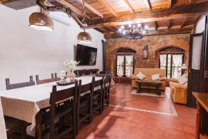 Posezení v ubytování Casa rural el rincón del Altozano