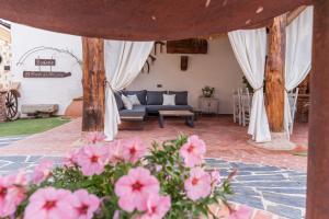 Posezení v ubytování Casa rural el rincón del Altozano