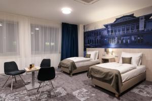 Posezení v ubytování Košice Hotel