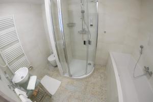 Koupelna v ubytování Košice Hotel