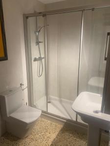 Kúpeľňa v ubytovaní Apartament Centre Platja