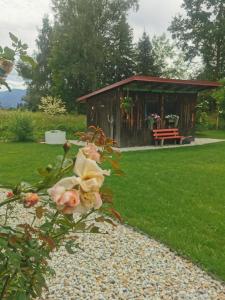 Zahrada ubytování Privat Glamping Spielberg