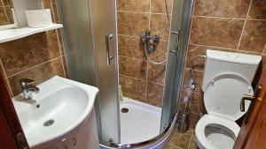 A bathroom at Apartmani Maksimović