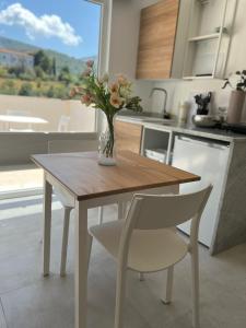 Kuchyň nebo kuchyňský kout v ubytování Panoramica Via Villa
