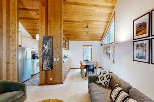 Kuchyň nebo kuchyňský kout v ubytování Avalon