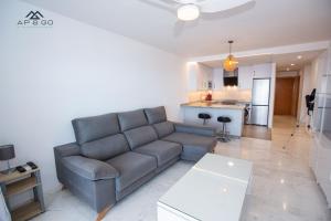 Χώρος καθιστικού στο Adnania Seaviews & Pool +29 φωτογραφίες