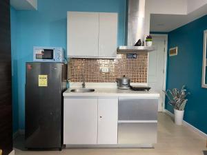 Kuchyň nebo kuchyňský kout v ubytování La Casa Felice