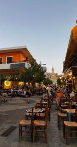 En restaurant eller et andet spisested på Agnanti