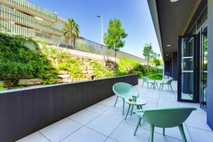 Balkón alebo terasa v ubytovaní Student Factory Montpellier Sud