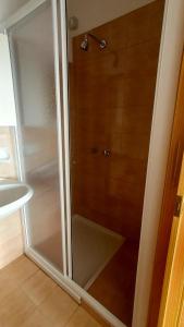 Koupelna v ubytování hotel Serena