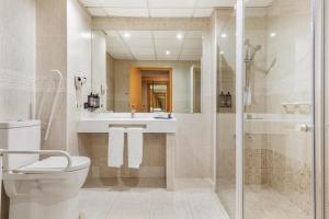 Koupelna v ubytování Hotel Best Mojácar