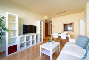 A television and/or entertainment centre at Holidays2Malaga Eslava High Speed WIfi