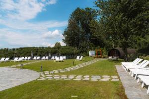 Zahrada ubytování Domaine des Thermes