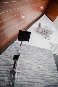 TV a/nebo společenská místnost v ubytování Residence Inn