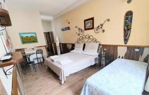 Postel nebo postele na pokoji v ubytování La Casa di Michele