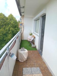 Μπαλκόνι ή βεράντα στο Exklusive Wohnung mit Balkon