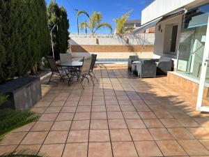Patio nebo venkovní prostory v ubytování Mercuri Albir con piscina privada