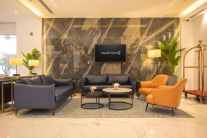 Posezení v ubytování Golden Tulip Amman