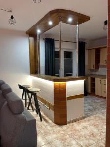 Η κουζίνα ή μικρή κουζίνα στο Apartament Torowa 12