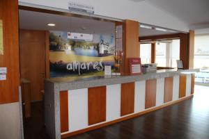 Lobby/Rezeption in der Unterkunft Troia Hotel