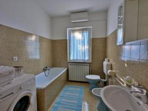 Koupelna v ubytování Apartment Luna