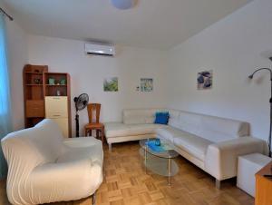 Posezení v ubytování Apartment Luna