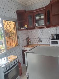 Kuchyň nebo kuchyňský kout v ubytování cosy chez Gaby