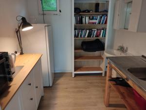 Kuchyň nebo kuchyňský kout v ubytování Getaway: Glamping nahe Hamburg