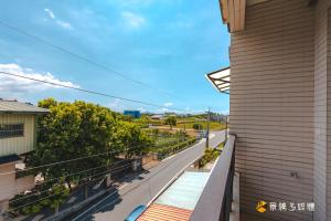 Rõdu või terrass majutusasutuses Hong Lai Guest House