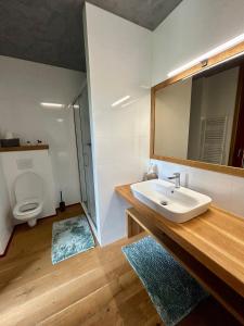Koupelna v ubytování Apartmány POCO LOCO