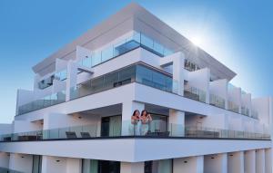Balkón nebo terasa v ubytování DREAM HOTEL SARANDA