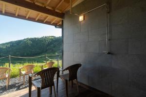 Nespecifikovaný výhled na hory nebo výhled na hory při pohledu z hotelu