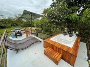 Zahrada ubytování Glamping Villas del Llano