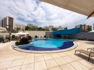 Bazén v ubytování Atrium Thermas Residence Service nebo v jeho okolí