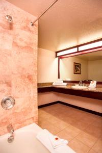 Kylpyhuone majoituspaikassa Carson Valley Inn