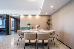 Posezení v ubytování Cloud & Sea Boutique Apartment