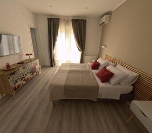 Postel nebo postele na pokoji v ubytování Villa Capodacqua