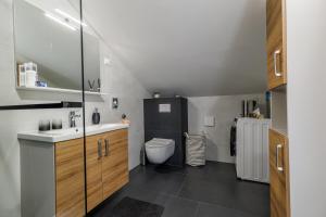 Koupelna v ubytování UrbanStudio5