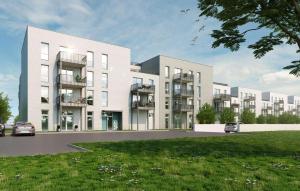 Bygningen som lejligheden ligger i