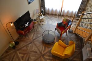 Posezení v ubytování Le 19 - Suite LaFayette 70m2 - Centre Historique - Clim