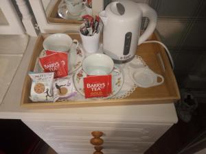 Set per la preparazione di tè e caffè presso Blackbrink cottage